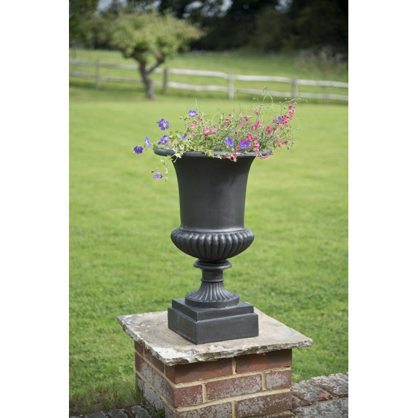 Rosalind Wheeler Satya Fiberglass Urn Planter Wayfair.co.uk